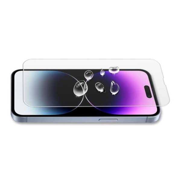 Mocolo iPhone 15 Pro karkaistu lasi näytönsuoja Räjähdyssuojattu - Cl