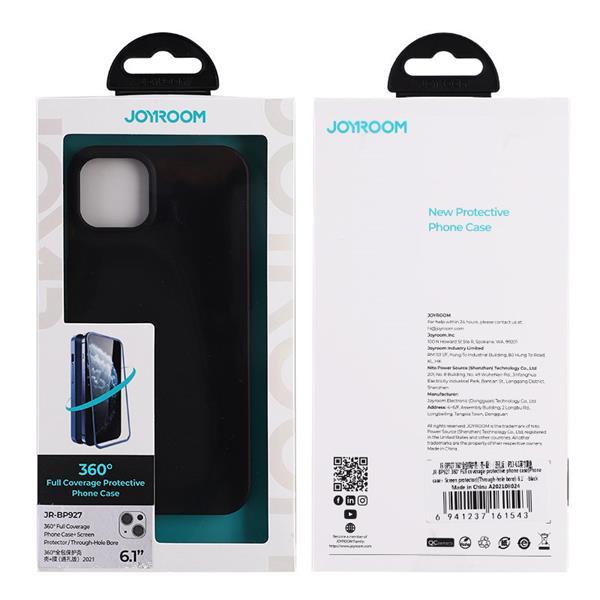 Joyroom 360 Cover Plus Hærdet Glas iPhone 13 Pro Max - Blå Blue