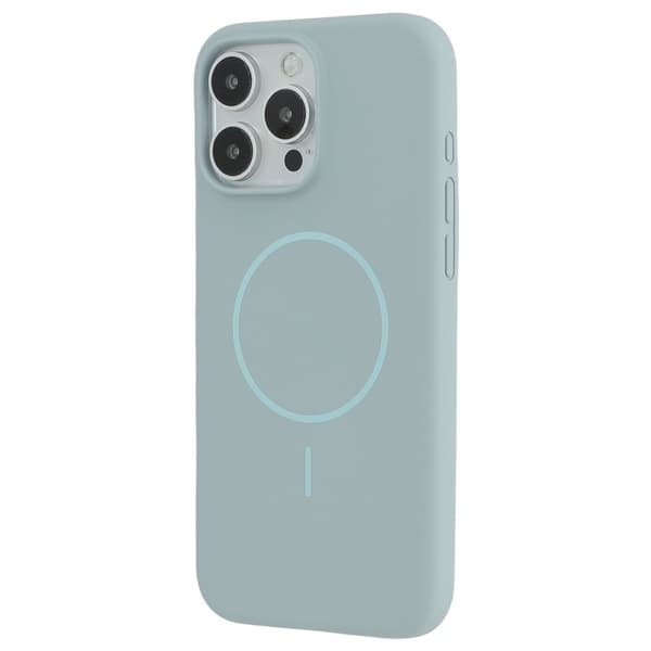 X-LEVEL Mobilskal till iPhone 16 Pro MagSafe Flytande Silikon Blå