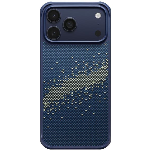 PITAKA Telefontaske til iPhone 17 Pro Max MagSafe StarPeak Aramid ProGuard Blå