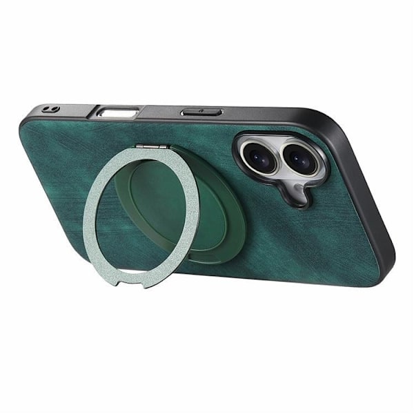 Mobilskal till iPhone 17 Rotating Kickstand - Grön Grön