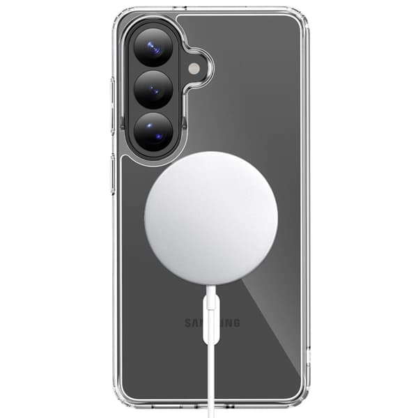 Tech-Protect Mobilskal För Galaxy S26 MagSafe Flexair Hybrid - Clear Transparent