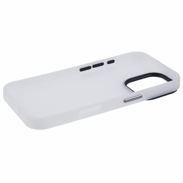 X-LEVEL Mobilskal till iPhone 16 Matt Finish PC + TPU - Vit