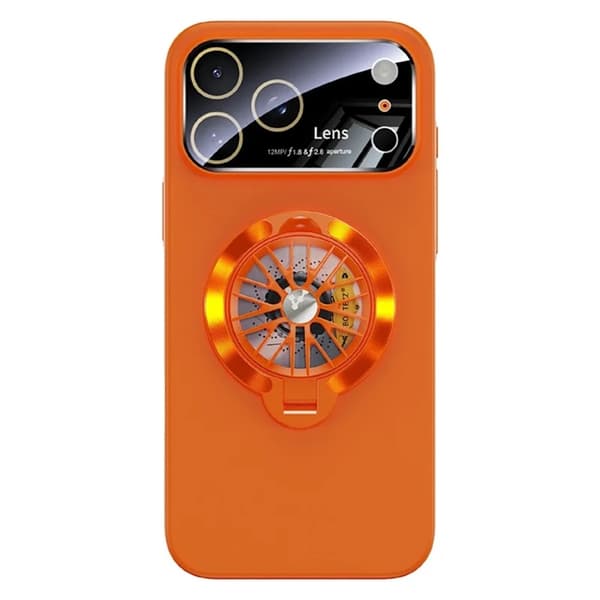 Mobilskal till iPhone 17 Pro Magsafe Hard PC - Orange Orange