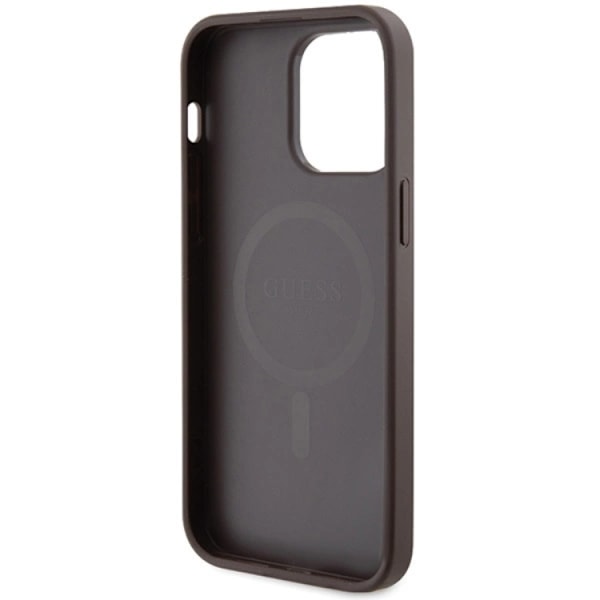 Guess iPhone 13 Pro Max Mobilskal Magsafe Collection - Brun