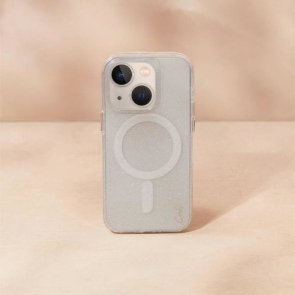 UNIQ iPhone 14 cover Coehl Lumino - funklende sølv