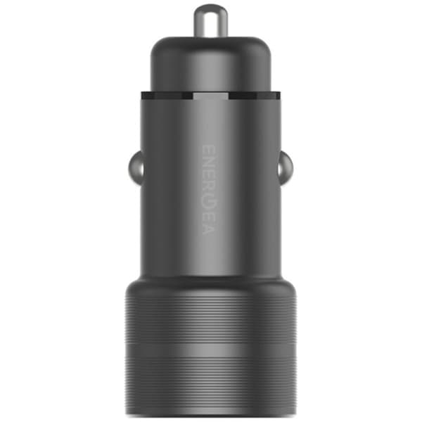 Energea Billaddare 38W 1xUSB-C 1xUSB-A PD-QC3.0 - Gunmetal Grå