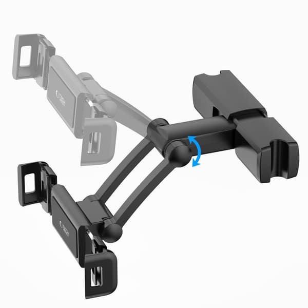 Tech-Protect Udvidelig Nakkestøtte Bilholder V2 - Sort Svart