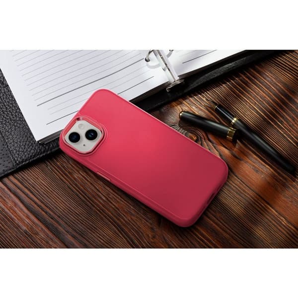 Holdbart FRAME Cover til Samsung S21 FE magenta Magenta