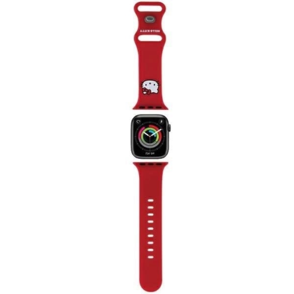Hello Kitty Apple Watch (38/40/41mm) Armband Kitty Head - Röd