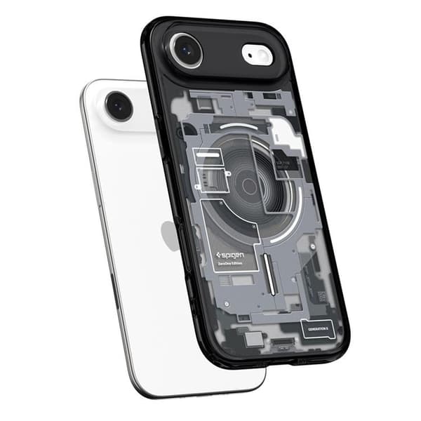 Spigen Telefontaske til iPhone Air Magsafe Ultra Hybrid - Sort Zero One Svart