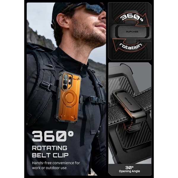 SupCase Mobilskal För Galaxy S26 Ultra Magsafe Unicorn Beetle Pro Orange