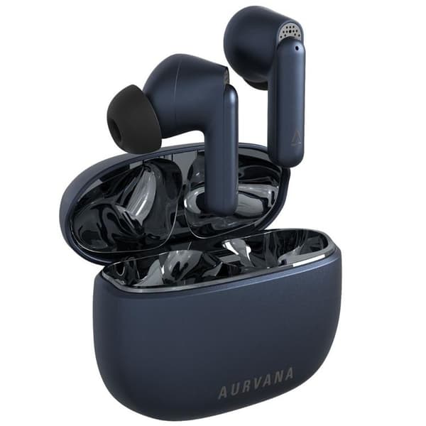 Creative In-Ear Hörlurar Trådlösa Bluetooth ANC Aurvana Ace Mimi - Marinblå Blå