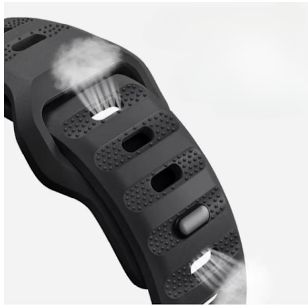 Apple Watch 4/5/6/7/8/SE (38/40/41mm) Rugged Band - Grå