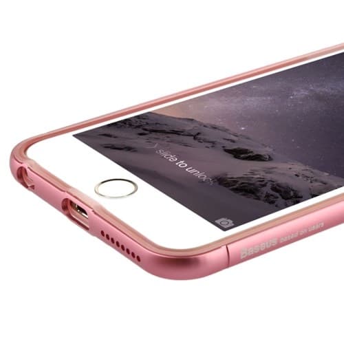BASEUS Gold Series Cover til Apple iPhone 6(S) Plus - Rose Gold Roséguld