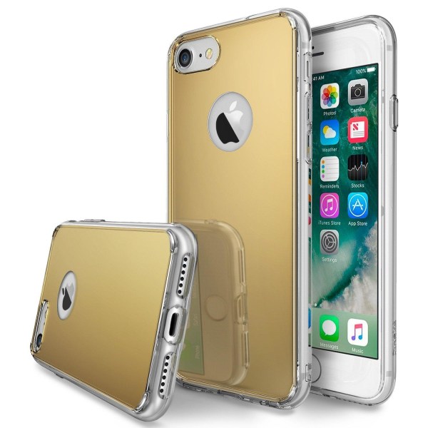 RINGKE Fusion Mirror skal till iPhone 7/8/SE 2020 - Gold