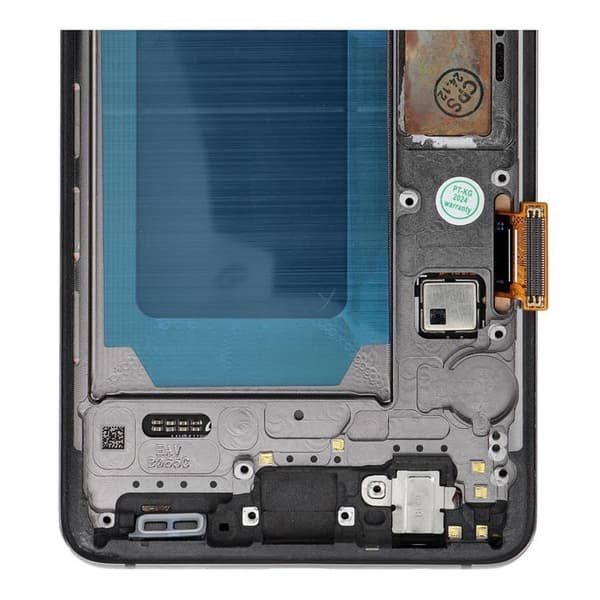 Galaxy S10 Skärm med LCD-display FixCell Renoveradde - Svart Svart