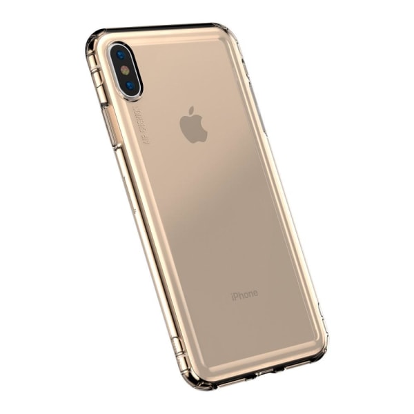 Baseus Airbags Case till iPhone XS MAX - Guld Gul