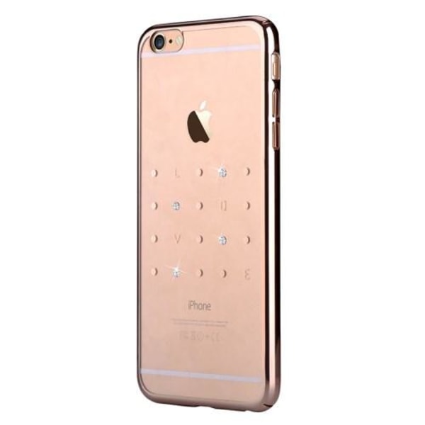 Devia Crystal Love skal till Apple iPhone 6(S) Plus - Guld Yellow