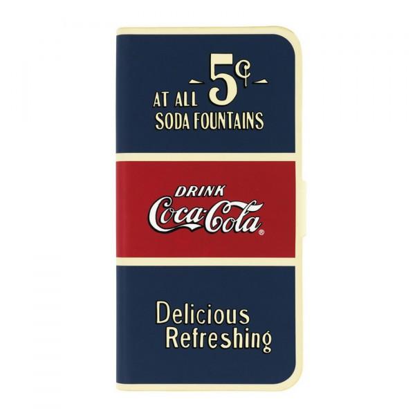 Coca-Cola Booklet till Apple iPhone 6(S) Plus - Old 5 Cents