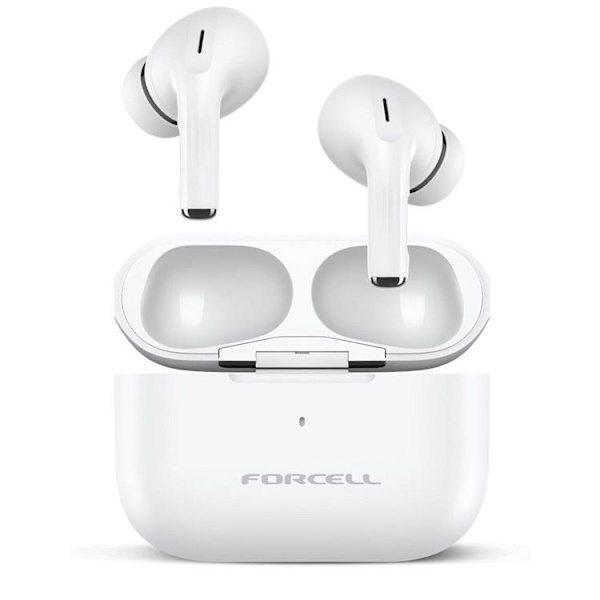 Forcell Trådlösa In-Ear Hörlurar TWS F-Audio - Vit