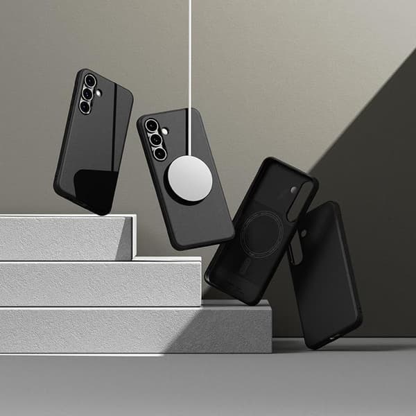 Ringke Telefontaske til Galaxy S25 Plus Magsafe Onyx Magnetisk - Sort Svart