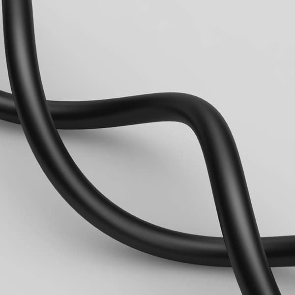 Baseus Cat6 RJ45 1m Flat Ethernet Nätverk Kabel - Svart Black