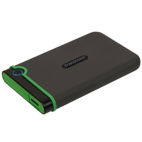 Transcend Bærbar HDD StoreJet 2,5" 1TB USB3 - Grøn