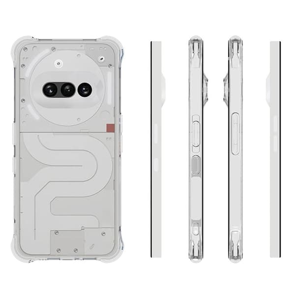 Mobilskal till Nothing Phone (3a) Non Slip - Transparent Transparent