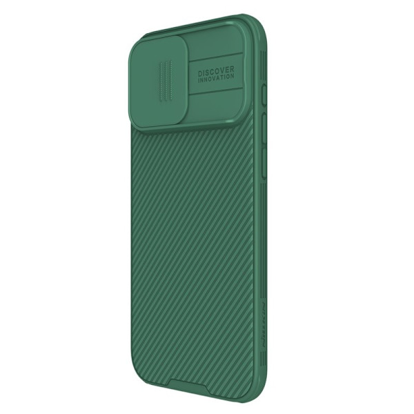 NILLKIN Camshield Pro Series Mobilskal till iPhone 16 Pro Max Grön