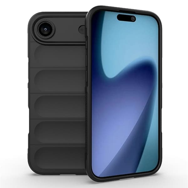 AMORUS Mobilskal till iPhone Air Shockproof TPU Rugged - Svart Svart