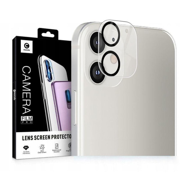 MOCOLO Kameralinsskydd i Härdat Glas iPhone 12 Mini - Clear
