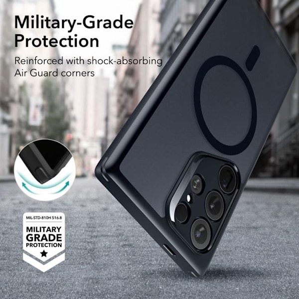 ESR Galaxy S24 Ultra Mobilskal Magsafe CH Halolock - Svart Svart