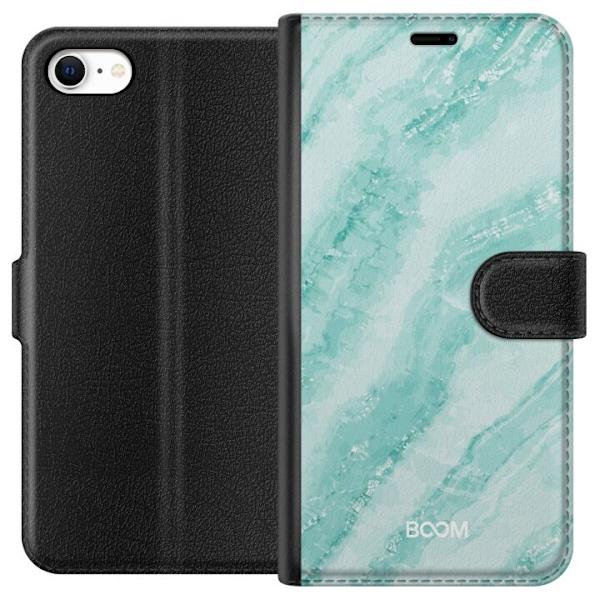 Plånboksfodral till Apple iPhone 6 med Mint Marble