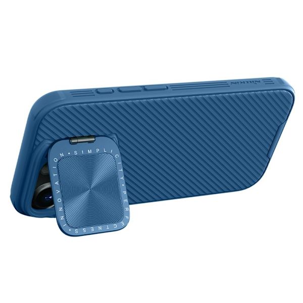 NILLKIN CamShield Prop Mobilskal till iPhone 16 Pro MagSafe Blå