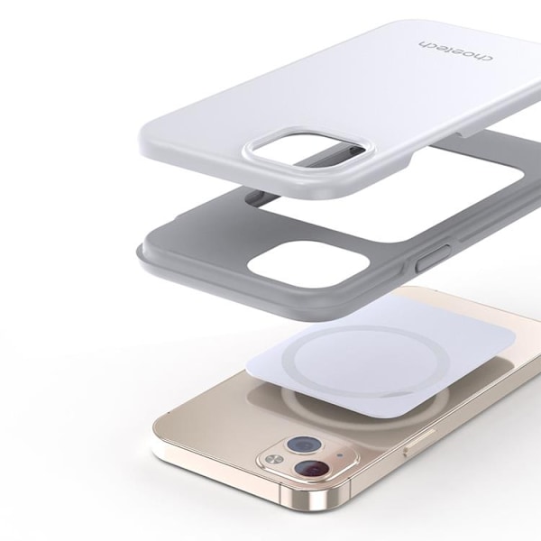 Choetech iPhone 13 Skal Magsafe MFM Anti-drop - Vit