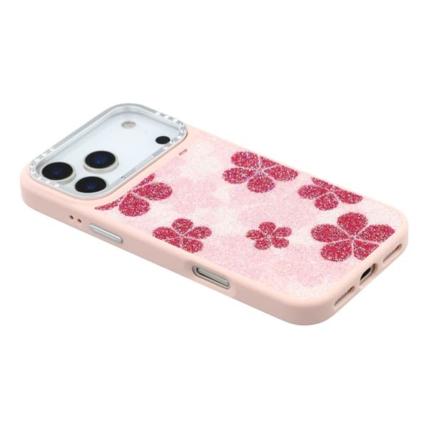 JAUCASE Mobilskal till iPhone 17 Pro Max MagSafe Flower - Rosa Rosa