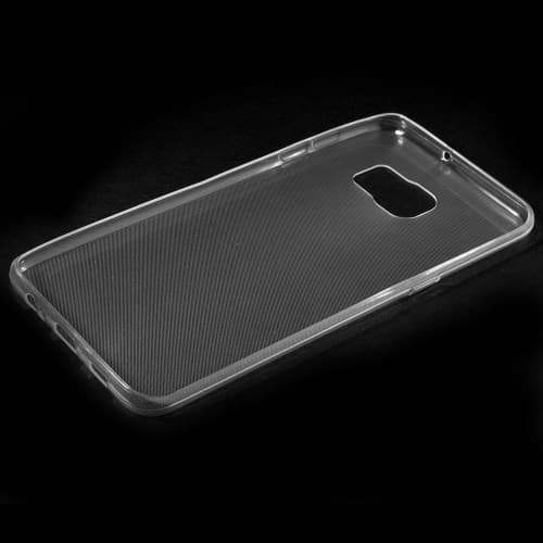 Ultra-Thin 0.6mm FlexiSkal till Samsung Galaxy S6 Edge Plus - Transparent Transparent