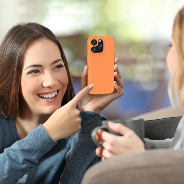 Mobilskal till iPhone 13 Pro Max Shockproof EVA - Orange Orange