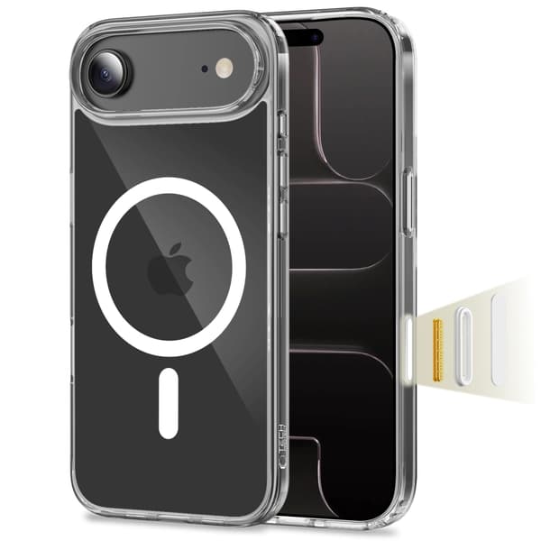 Tech-Protect Mobilskal till iPhone Air Magsafe Flexair Hybrid - Clear Transparent