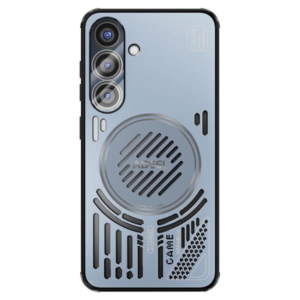 ABEEL Magnetic Skal för Samsung Galaxy S25+ Aluminium Blå