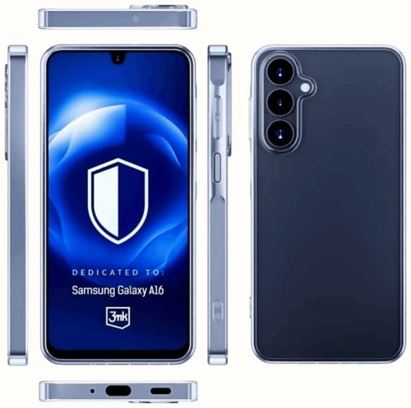 3mk Mobilskal till Galaxy A16 4G/5G Clear - Transparent Transparent