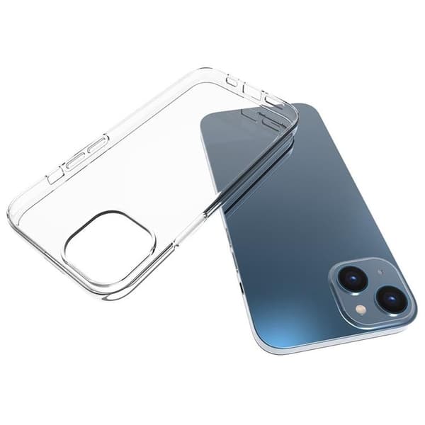 Ultratunnt iPhone 14 Plus Skal Mjukplast - Transparent Transparent