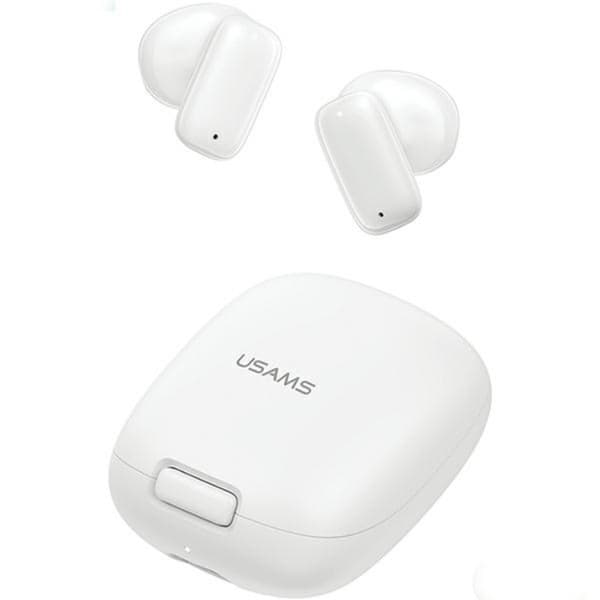 USAMS In-Ear øretelefoner Bluetooth TWS ID-serie - hvid Vit
