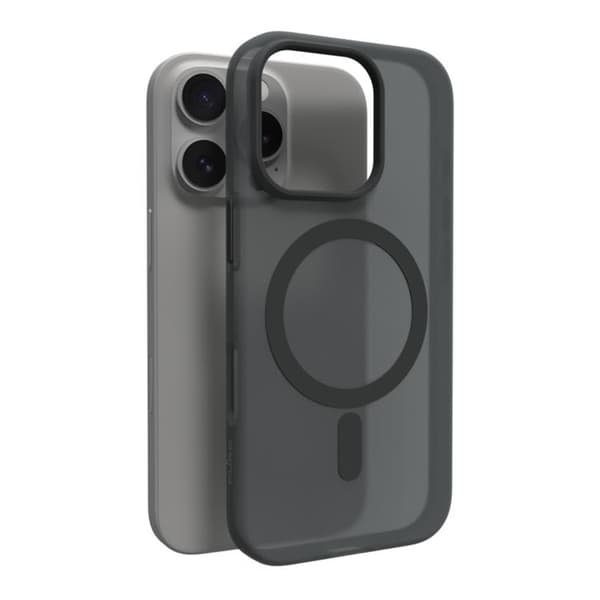 Puro Telefontaske til iPhone 16 Pro Max Magsafe Daylight Silikone - Sort Black