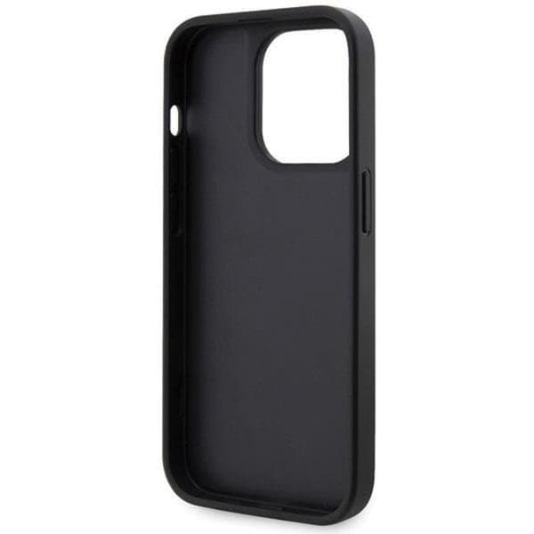 Guess Mobilskal till iPhone 14 Pro Max Rhinestone Triangle - Svart Svart