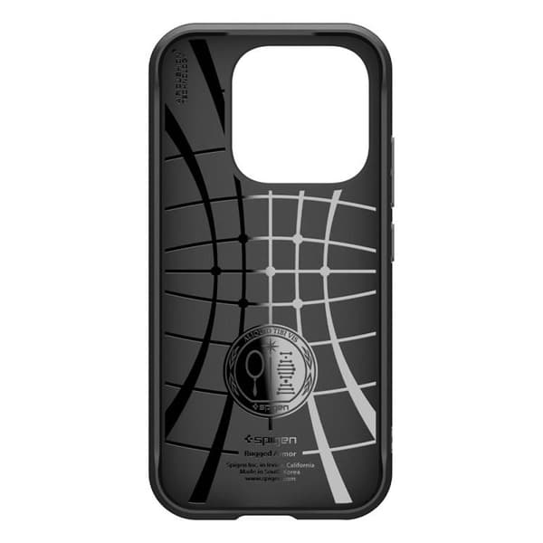 Spigen Mobilcover til Xiaomi 17 Rugged Armor - Mat Sort Svart