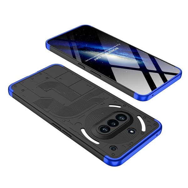GKK Shield Series Nothing Phone (3a) Fodral Hård PC - Blå