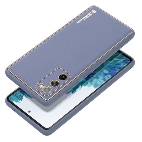 Galaxy A35 5G Mobilskal Läder - Blå