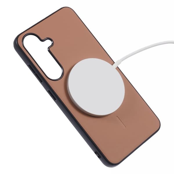 X-LEVEL Mobilskal till Samsung Galaxy S24 MagSafe PC TPU PU - Guld